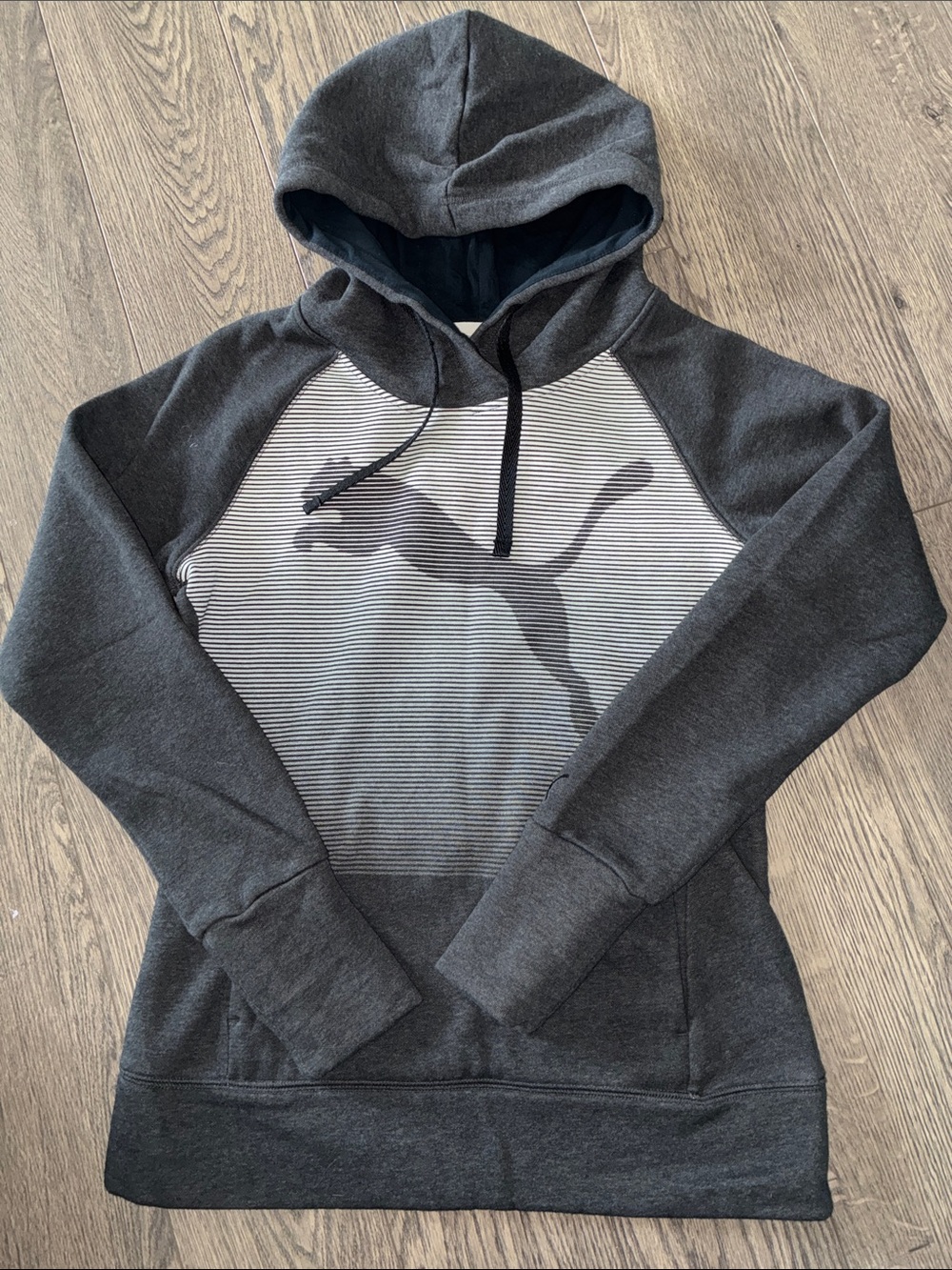PUMA Pullover hoodie *black & grey* - Picture 2 of 7